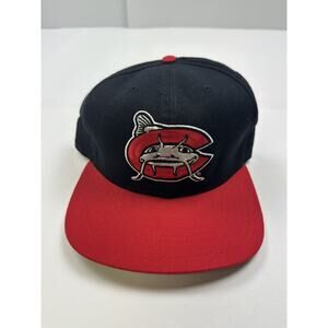 VINTAGE CAROLINA MUDCATS NEW ERA PRO MODEL SNAPBACK MINOR LEAGUE TEAM